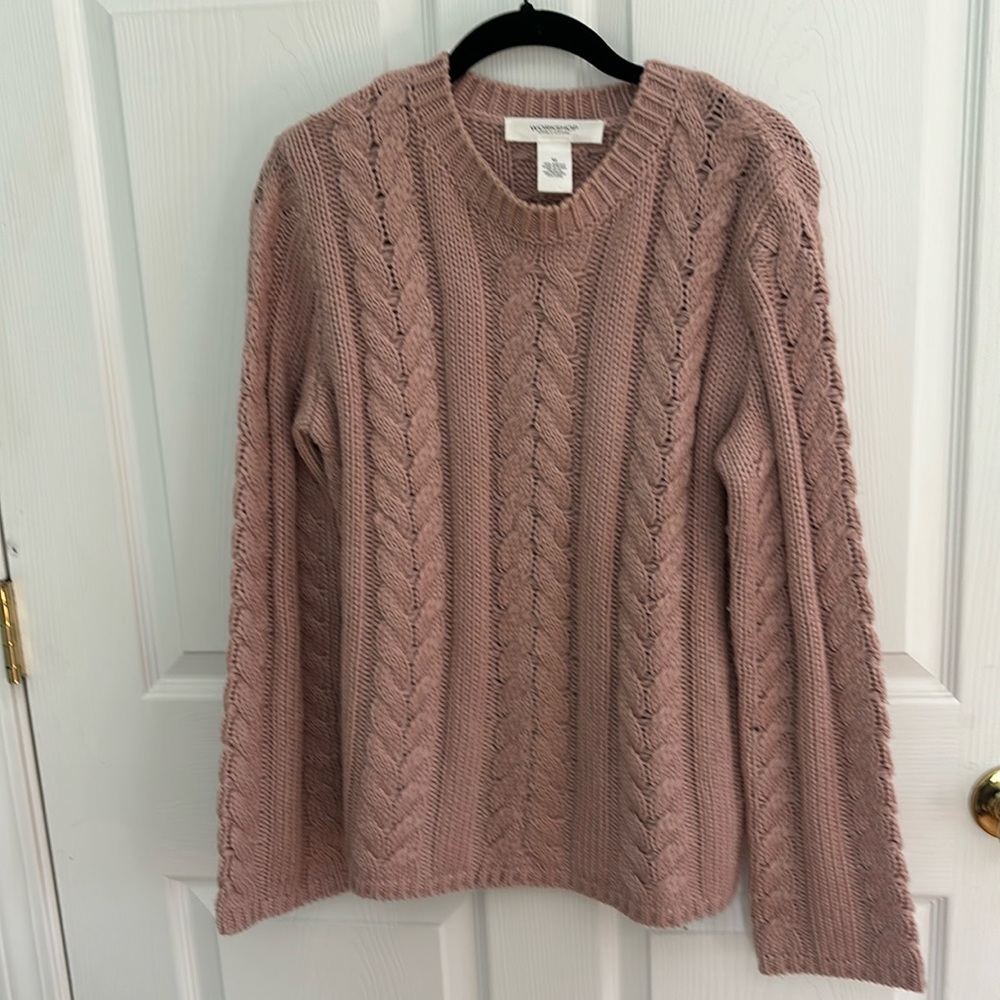 Dusty Pink Ladies Sweater Medium